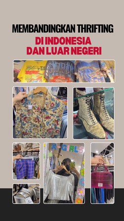 Video: Beda Thrifting di Indonesia dan Luar Negeri