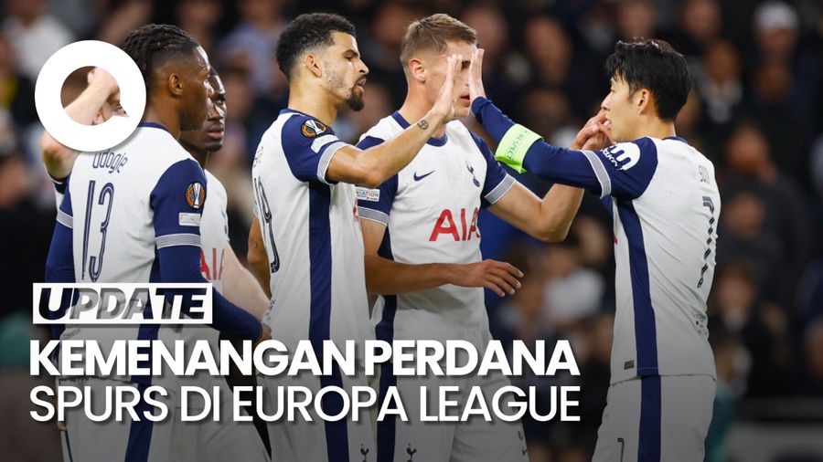 Video: Europa League, Tottenham Bungkam Qarabag 3-0 dengan 10 Pemain
