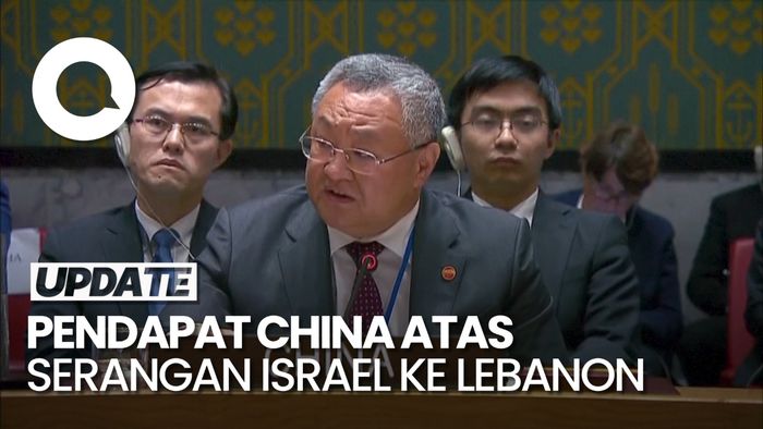 Video Pernyataan China di Rapat PBB Mengecam Serangan Israel ke Lebanon
