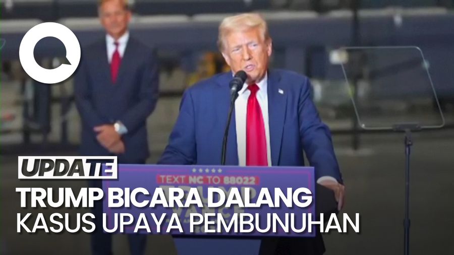 Video: Trump Tuduh Iran Dalang di Balik 2 Upaya Pembunuhan Dirinya