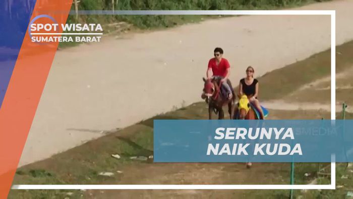 Serunya Berpacu Kuda di Ambacang, Sumatera Barat