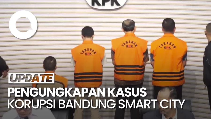 Video: KPK Ungkap 4 Tersangka Kasus Bandung Smart City Terima Rp 1 M