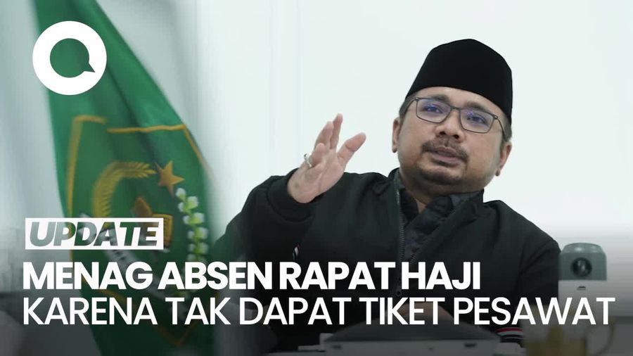 Video: Komisi VIII Sebut Menag Absen Rapat Haji karena Tak Dapat Tiket Pesawat