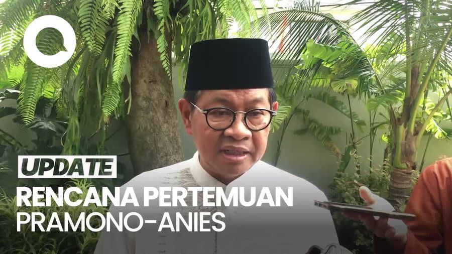 Video Pramono soal Rencana Pertemuan dengan Anies: Diatur Dalam Waktu Dekat