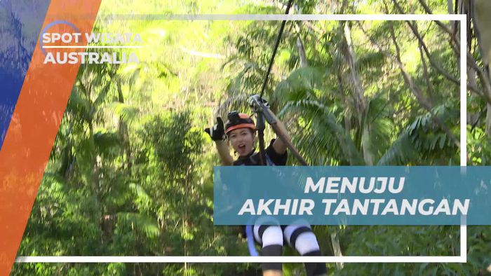 Mendekati Garis Akhir Tantangan Ekstrem di Australia