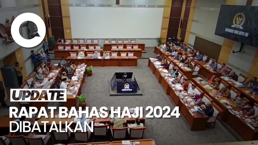 Video: Komisi VIII DPR Batalkan Rapat Bahas Haji 2024 gegara Menag Tak Hadir