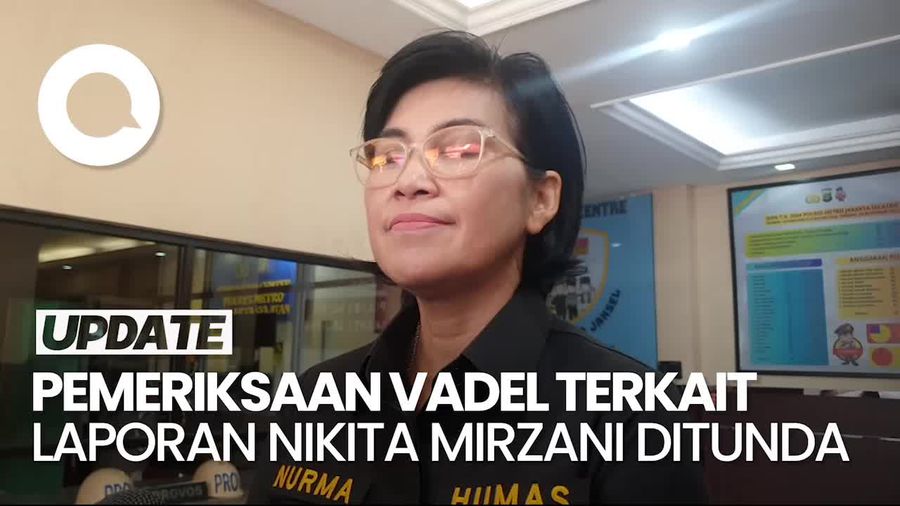 Video: Vadel Badjideh Minta Pemeriksaannya Ditunda