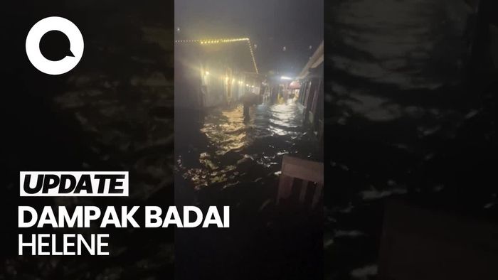 Video Penampakan Banjir di Florida Buntut Badai Helene