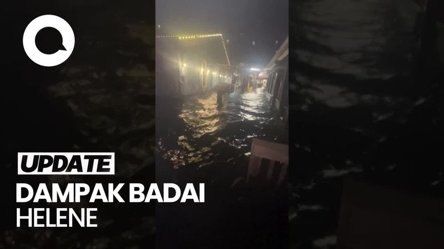 Video Penampakan Banjir di Florida Buntut Badai Helene