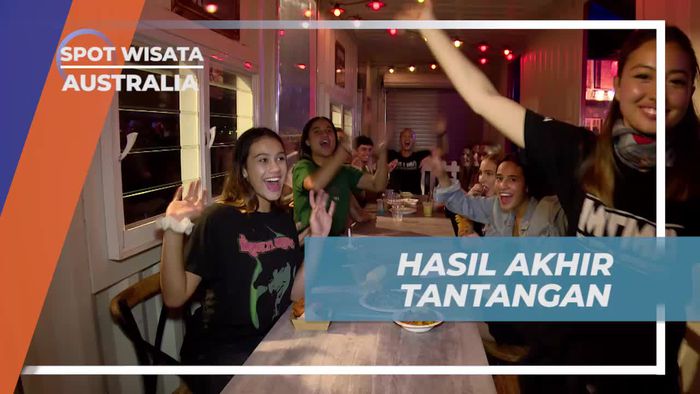 Serunya Menyelesaikan Tantangan Kuliner di Eat Street Northshore, Australia