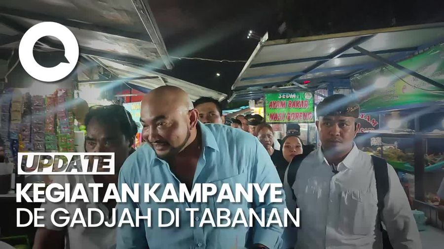 Video: Momen Cagub Bali De Gadjah Kampanye di Wilayah Tabanan
