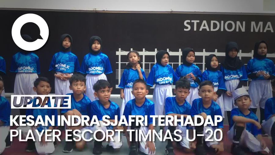 Video: Pujian dan Harapan Indra Sjafri Terhadap Player Escort Timnas U-20