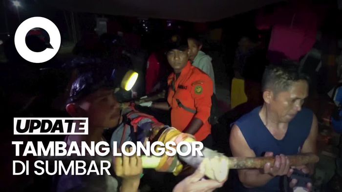 Video: Tambang Emas di Solok Sumbar Longsor, 11 Orang Tewas