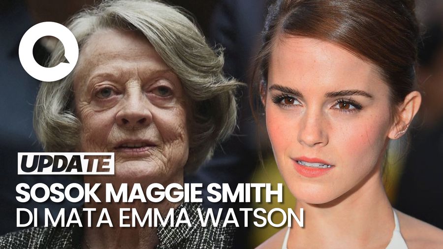 Video: Pesan Menyentuh Emma Watson atas Meninggalnya Maggie Smith