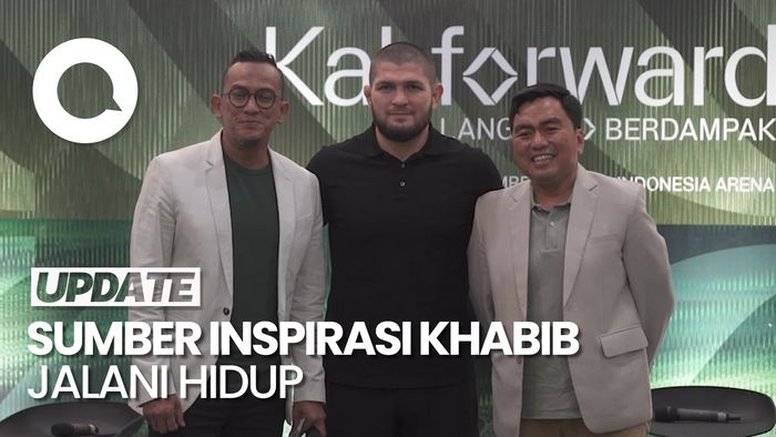 Video Khabib Nurmagomedov soal Banyak Dipuja Orang: Saya Bukan Panutan