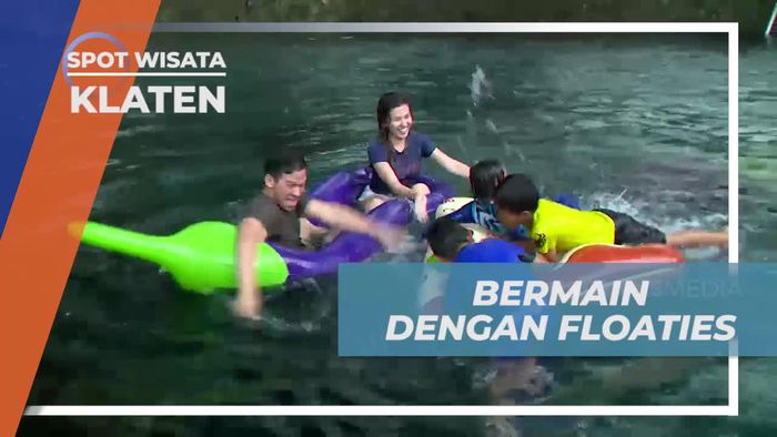 Serunya Bersantai dengan Floaties di Umbul Kapiler, Klaten