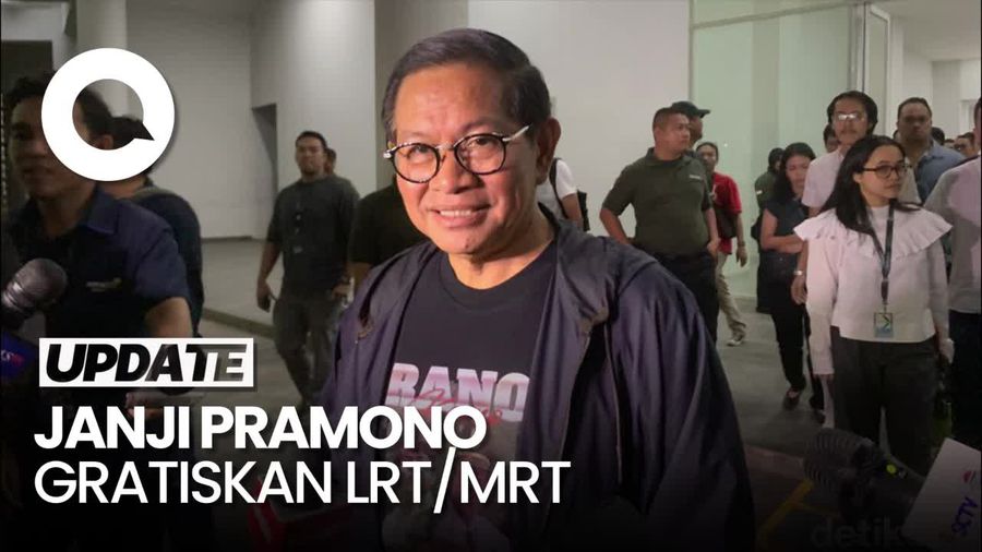 Video: Pramono Janji Gratiskan LRT-MRT Untuk 15 Golongan Ini