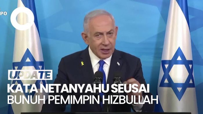 Video Netanyahu: Pembunuhan Pemimpin Hizbullah Adalah Syarat Mencapai Tujuan