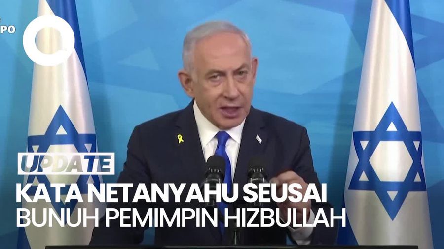 Video Netanyahu: Pembunuhan Pemimpin Hizbullah Adalah Syarat Mencapai Tujuan