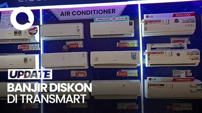 Video: Murah Meriah! AC 1 PK di Transmart Full Day Sale Mulai Rp 3,3 Juta