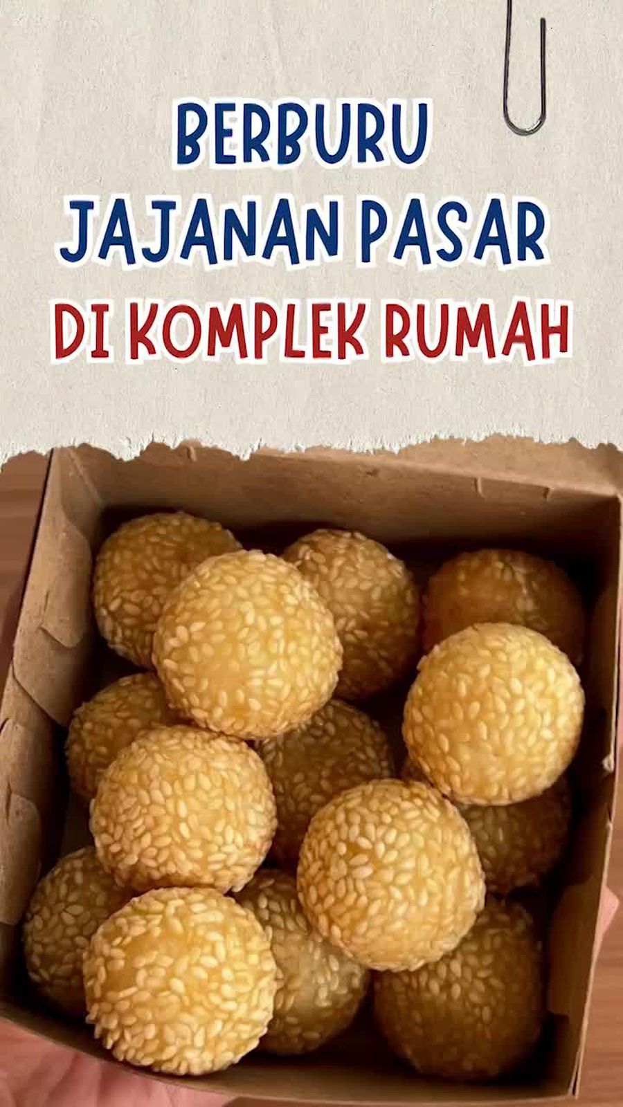 Video La Onde HTS: Nostalgia Jajanan Pasar di Komplek Perumahan