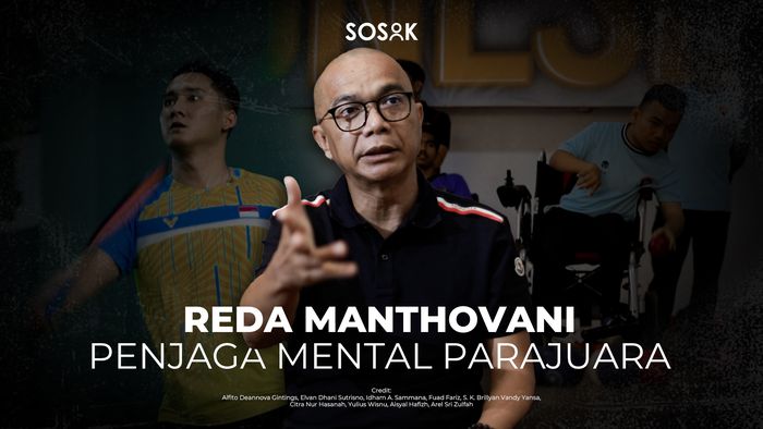 Reda Manthovani, Jaksa Penjaga Mental Parajuara 