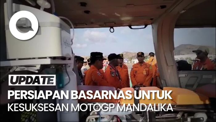 Video: Basarnas Siapkan Monitor Jantung di Helikopter Pantau MotoGP Mandalika