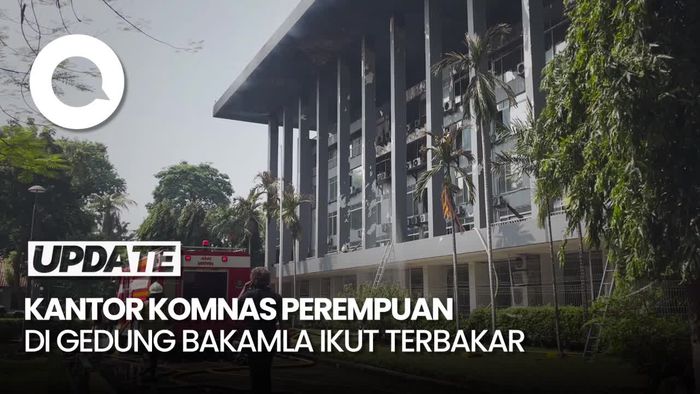 Video: Gedung Bakamla Terbakar, Ada Kantor Komnas Perempuan-Yayasan Bung Karno