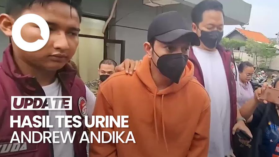 Video: Hasil Tes Urine Andrew Andika dan Kelima Rekannya
