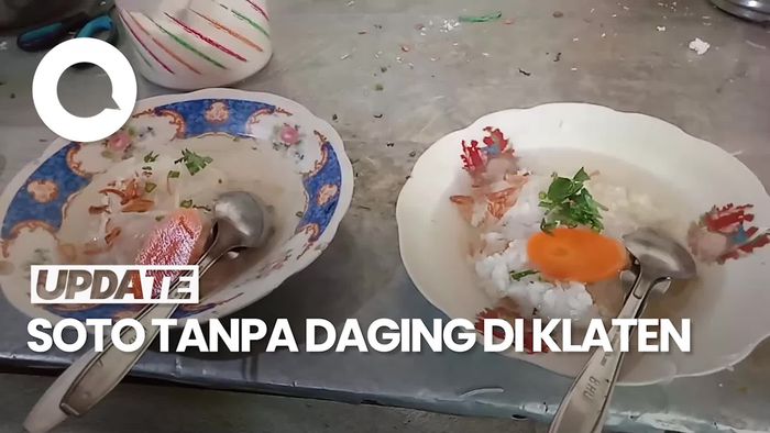 Video: Kuliner Unik! Jualan Soto Tanpa Daging Ayam atau Sapi