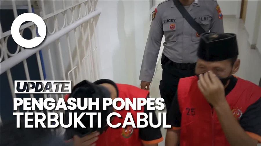 Bapak-Anak Pengasuh Ponpes Divonis 9 Tahun Bui Karena Cabuli Santriwati