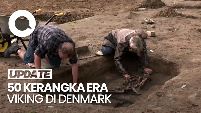 50 Kerangka dalam Keadaan Utuh Ditemukan di Denmark