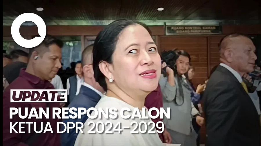 Puan soal Jadi Calon Kuat Ketua DPR 2024-2029: Amin Isnyaallah