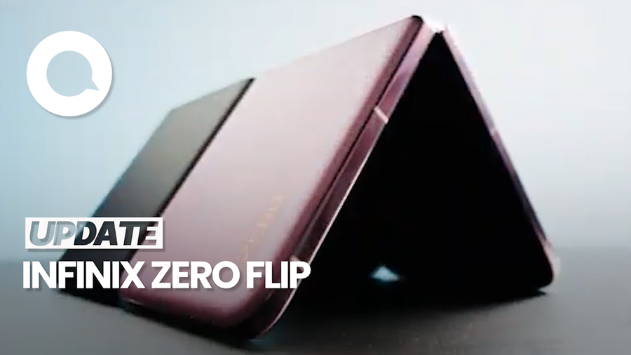 Desain HP Lipat Pertama Infinix Zero Flip