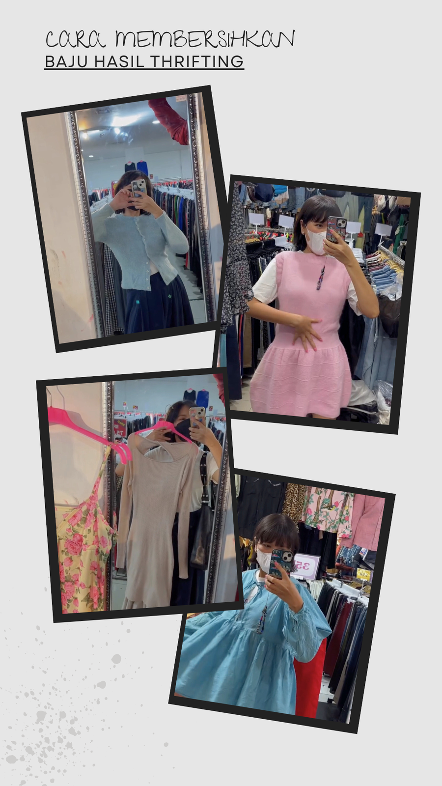 Video: Tips Membersihkan Baju-baju Hasil Thrifting
