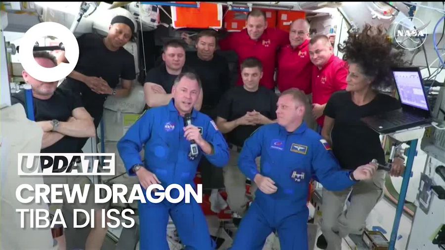Video: Berlabuhnya Crew Dragon yang Bakal Bawa Pulang Astronaut NASA di ISS