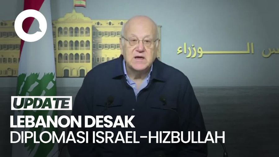Video: Israel-Hizbullah Memanas, Lebanon Desak Diplomasi