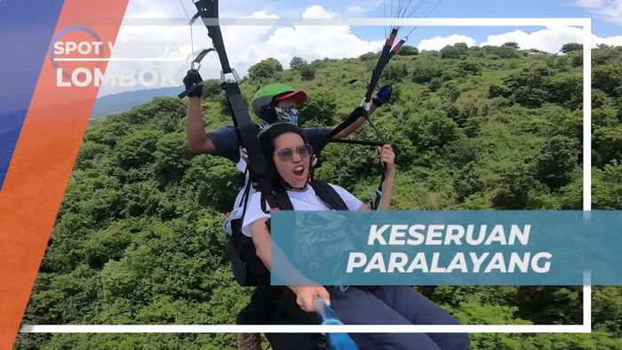 Rasakan Keseruan Paralayang yang Memacu Adrenalin di Lombok
