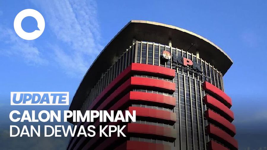 Video Daftar Nama Capim dan Cadewas KPK yang Sudah Diserahkan ke Jokowi
