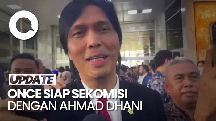 Video: Once Mekel Tak Masalah Jika Satu Komisi dengan Ahmad Dhani di DPR