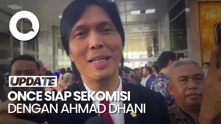 Video: Once Mekel Tak Masalah Jika Satu Komisi dengan Ahmad Dhani di DPR
