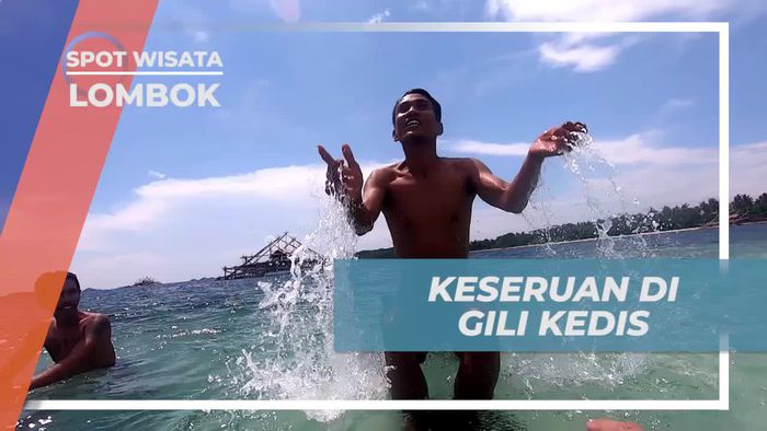 Nikmati Keseruan Bermain Air di Gili Kedis Lombok