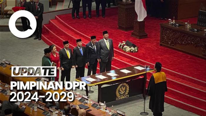 Video: Sah! Puan Jadi Ketua DPR, Adies-Dasco-Saan-Cucun Jadi Wakilnya