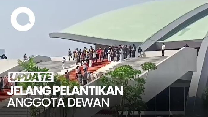 Video: Situasi Terkini Kompleks Parlemen Jelang Pelantikan MPR/DPR/DPD