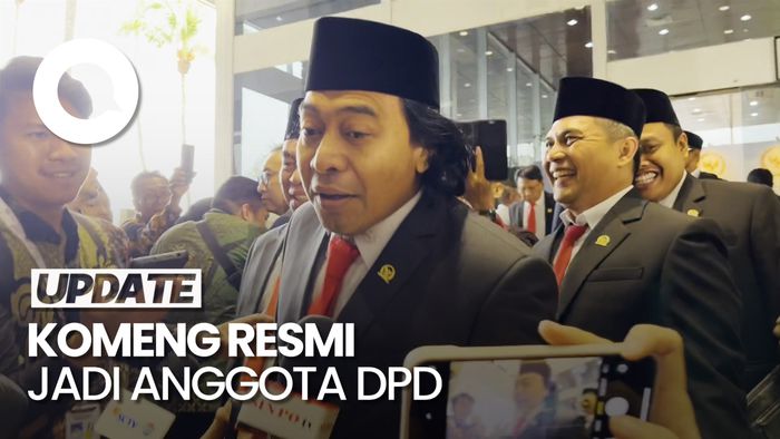 Komeng Incar Komite III DPD RI: Mau Minta Hari Komedi