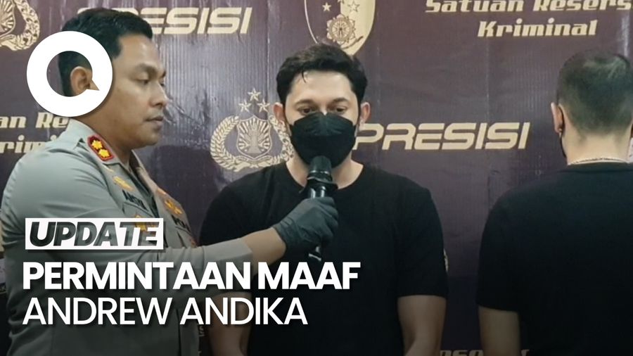 Video: Momen Andrew Andika Minta Maaf ke Keluarga atas Kasus Narkoba