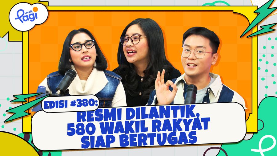 Resmi Dilantik, 580 Wakil Rakyat Siap Bertugas