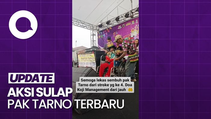 Video: Alami Stroke, Pak Tarno Tetap Main Sulap di Atas Kursi Roda Video: Alami Stroke, Pak Tarno Tetap Main Sulap di Atas Kursi Roda