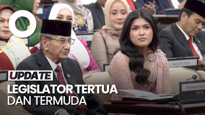 Video: Anggota DPR, DPD, MPR RI Tertua dan Termuda