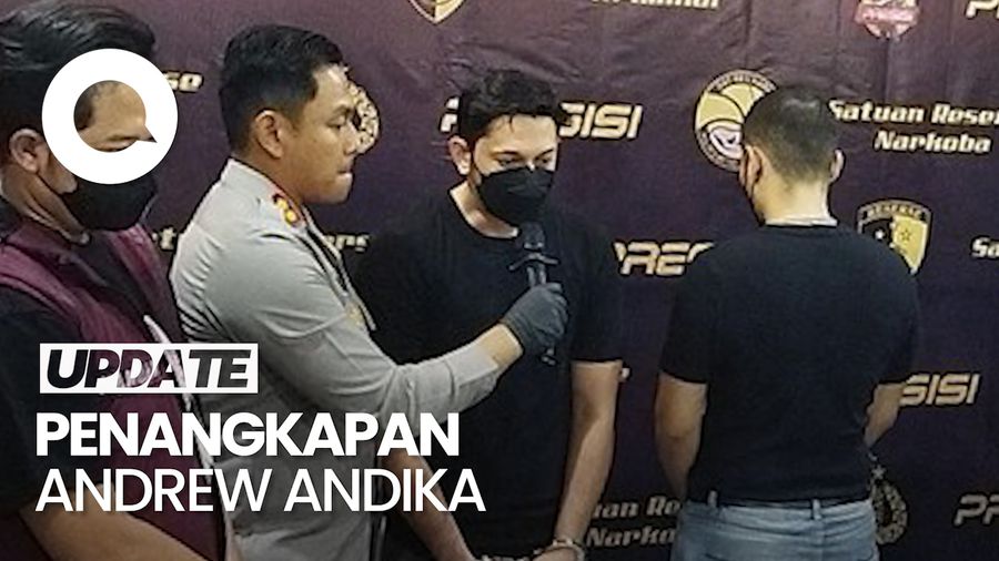 Video: Kronologi Penangkapan Andrew Andika dkk